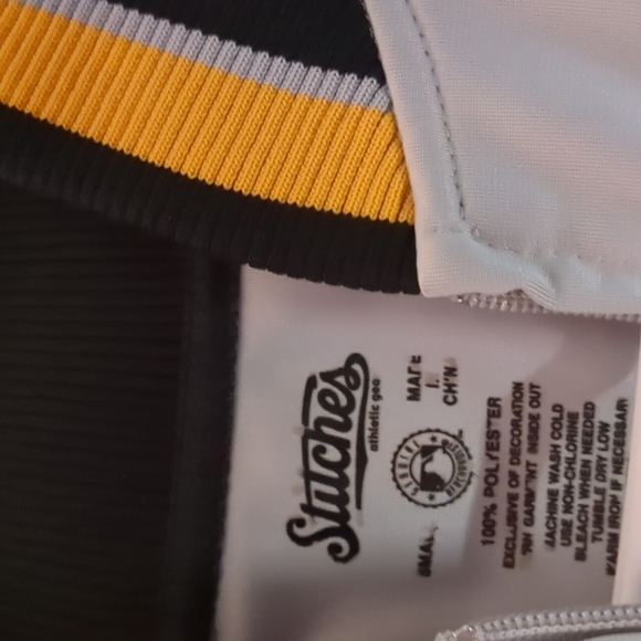 Stitches Pittsburgh Pirates jacket Adult Small - Picture 3 of 4